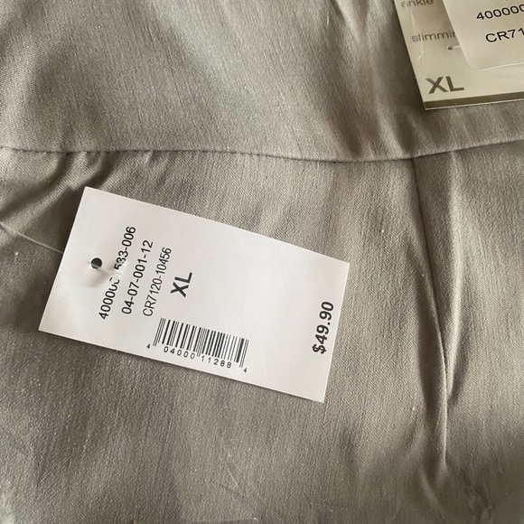 NWT Cleo pull on ankle pant- Grey & Flower print - Picture 11 of 11